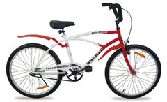 Bicicleta Wal Her B8134 playera roja y blanca